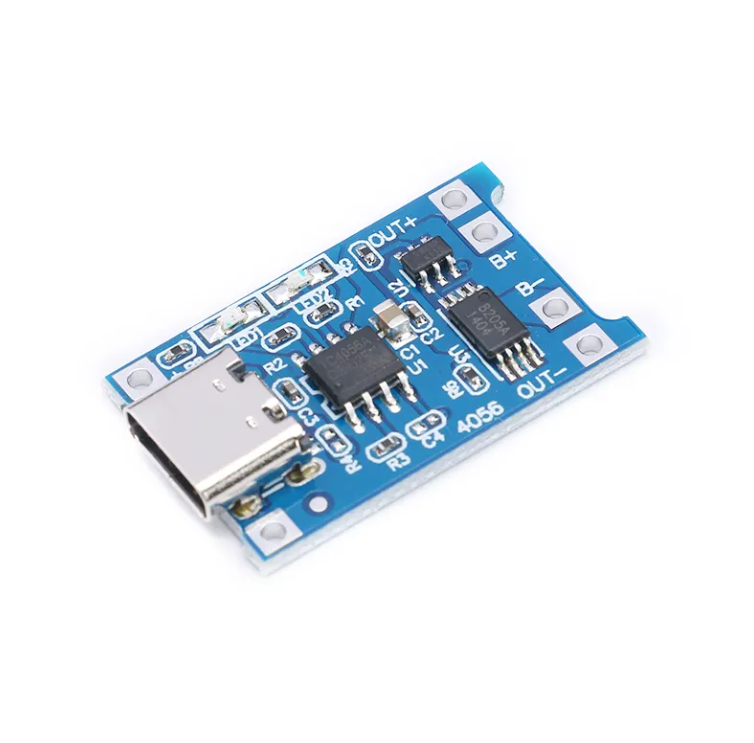 2Pcs TP4056 C-Type 18650 Lithium-ion Battery Charging Module with Inbuilt BMS and Indicator - Image 6