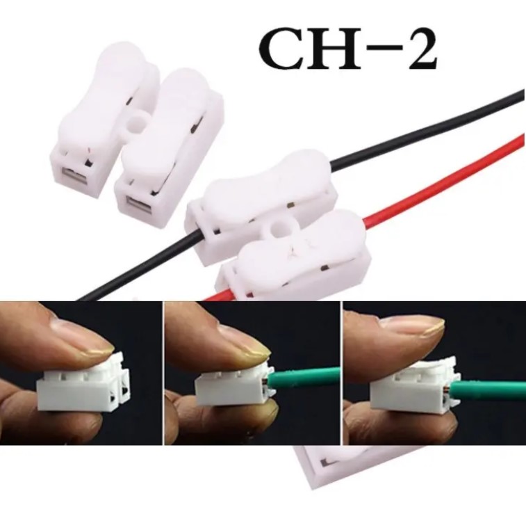 100PCS 2 Pins Cable Clamp Connectors Electrical Push Type Cable Connectors Quick Splice Lock Wire Terminal 220V 10A - Image 10