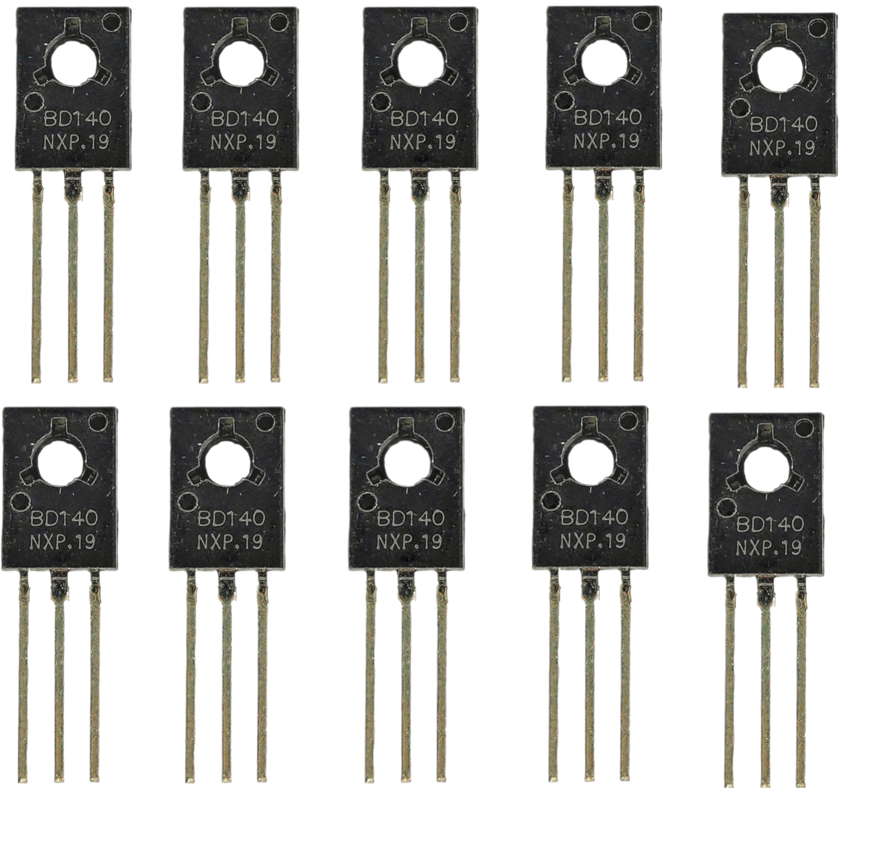BD140 General-Purpose PNP Transistors Pack of 10