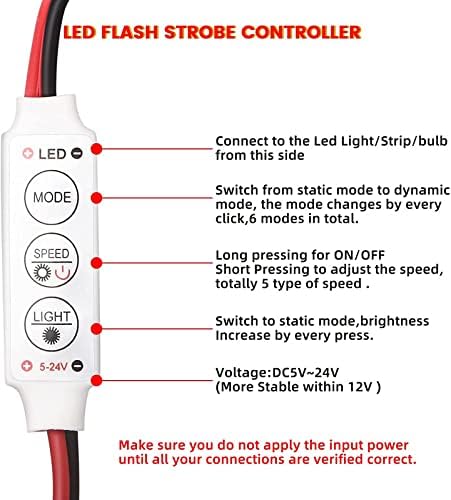 1PCS 3 Keys 12V Dimmer Single LED Strip Light Amplifier Controller - Image 6