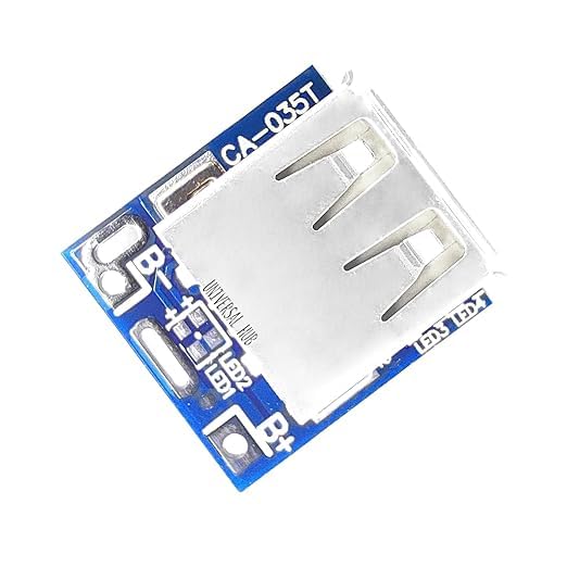 2PIECES 134N3P C-TYPE USB Mini 5V Powerbank Module Lithium Battery Charging Board with Single Battery Indicator for Science Experiments, School Projects, and DIY Electronics - Image 3