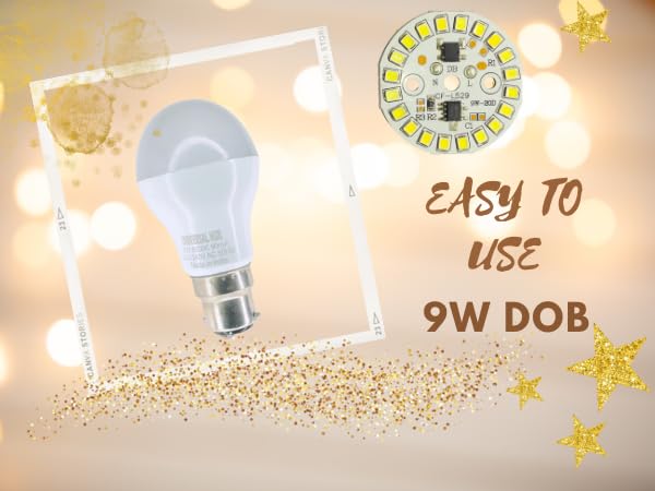 9W Dob 10Pcs Direct On Board High Brightness Led Light For Bedroom,Kitchen,Bathroom Etc..., White,B22D - Image 4