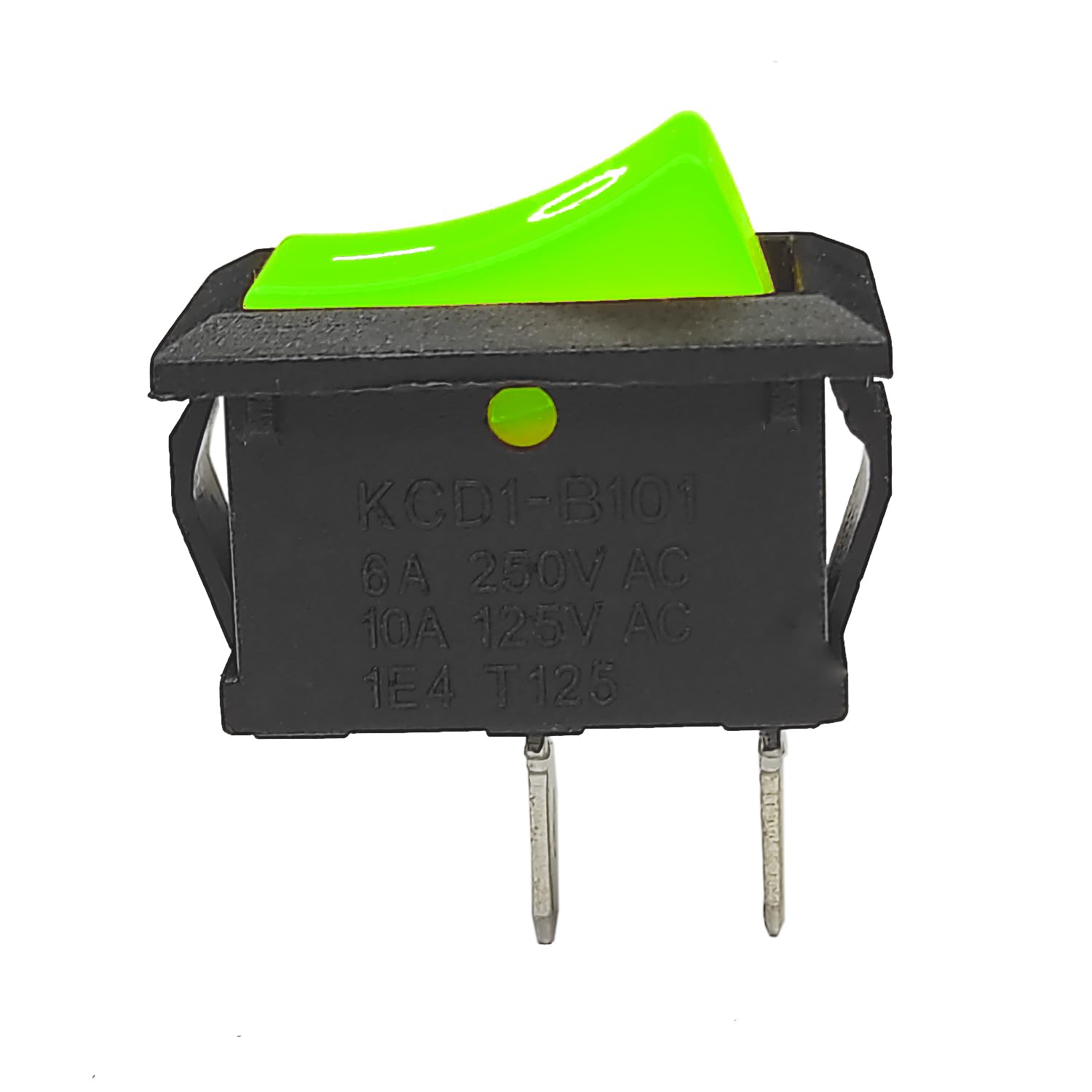 10PCS 2 Pin GREEN SPST On/Off Switch for Electronic Circuits, PCB Projects and Experiments - Image 3