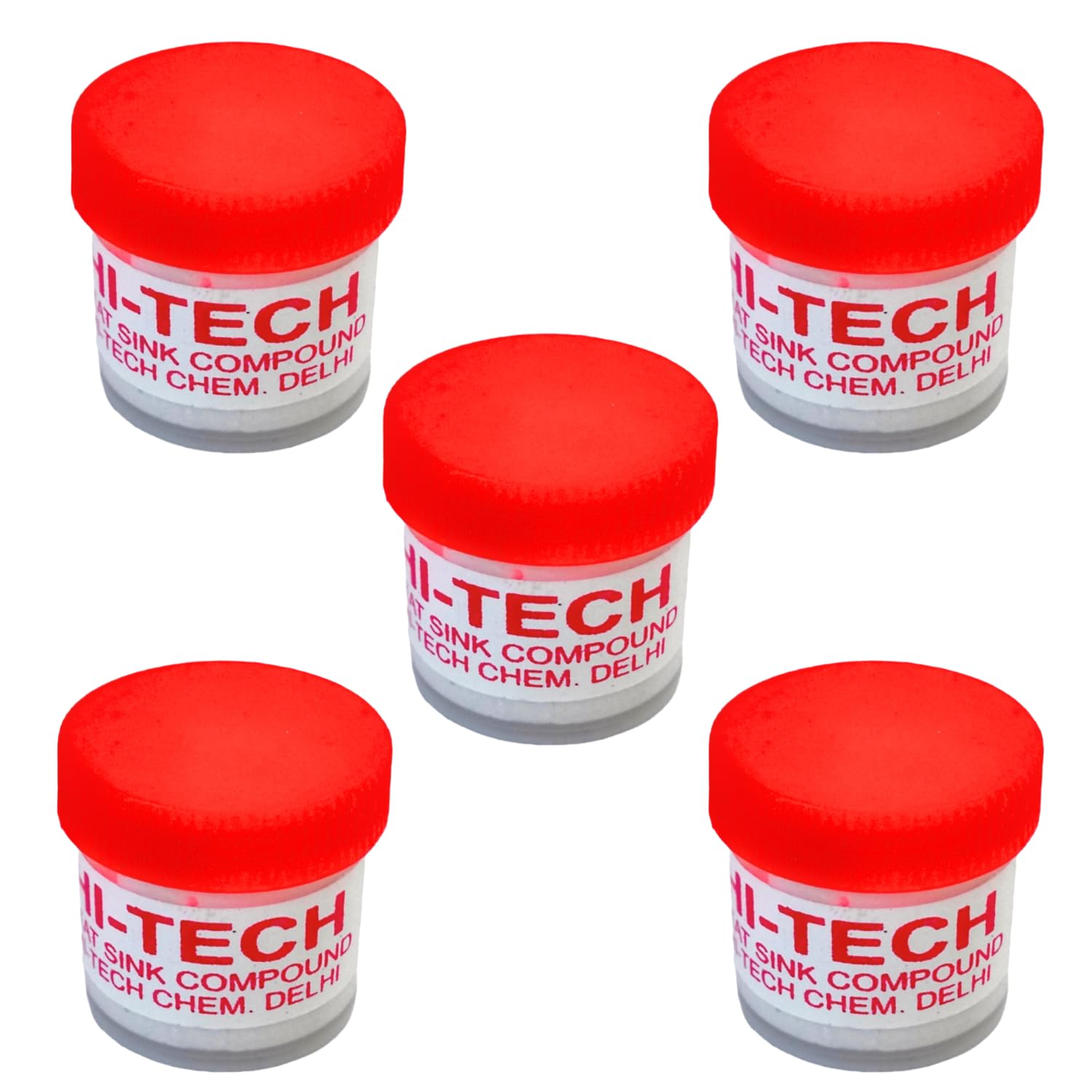 10g Thermal Heatsink Paste Components for CPU Fan,White (Pack of 2) - Image 5