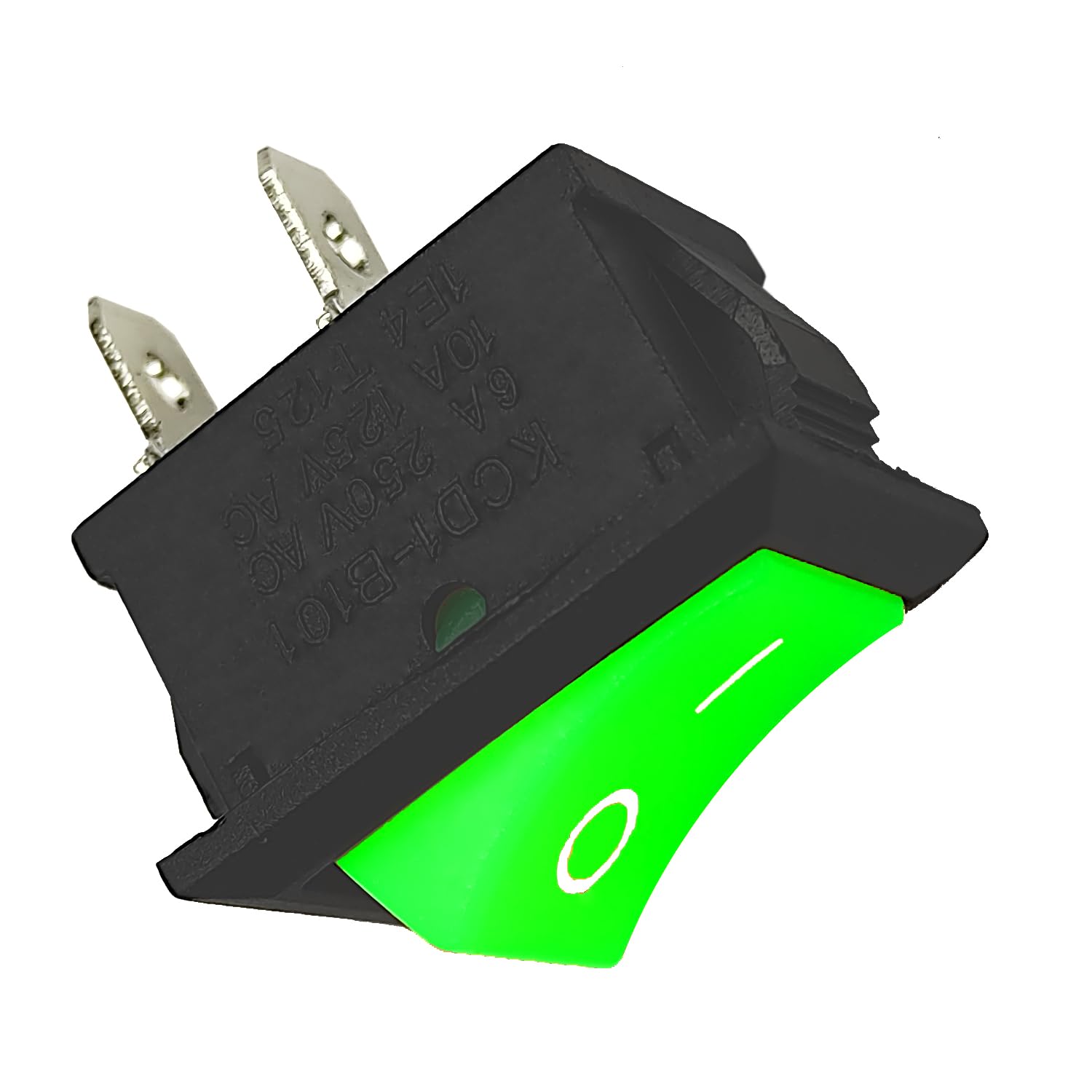 10PCS 2 Pin GREEN SPST On/Off Switch for Electronic Circuits, PCB Projects and Experiments - Image 4