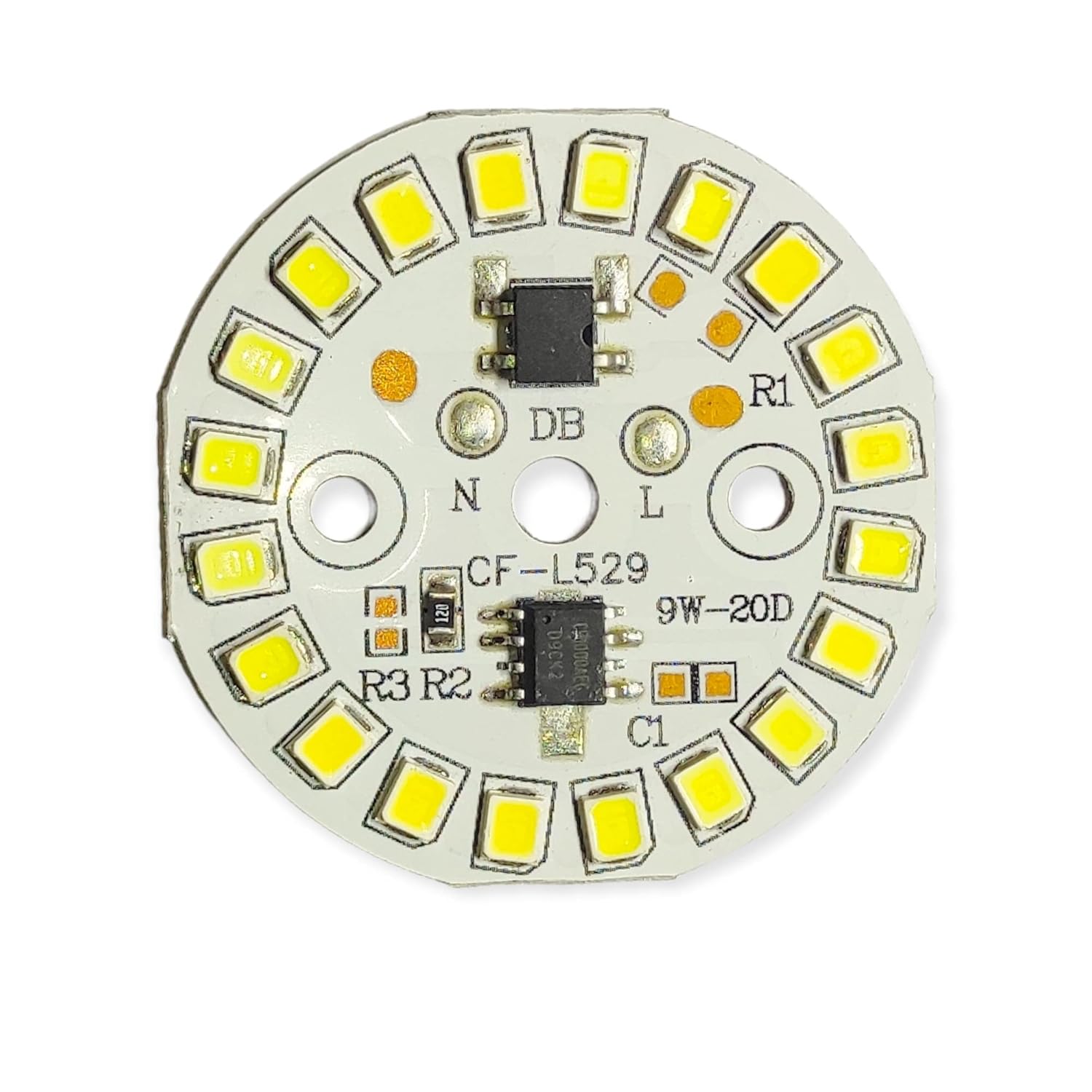 9W Dob 10Pcs Direct On Board High Brightness Led Light For Bedroom,Kitchen,Bathroom Etc..., White,B22D - Image 2