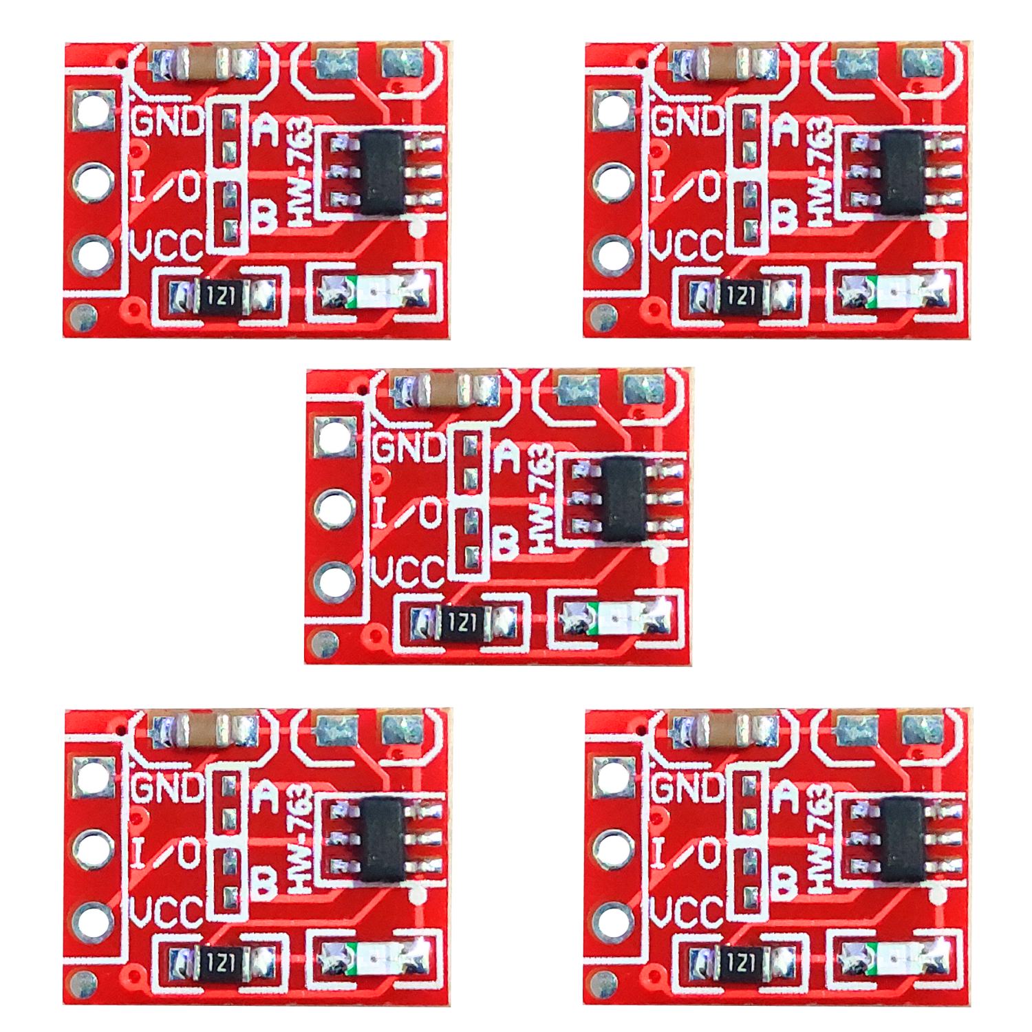 15PCS TTP223 Touch Key Switch Modules – Capacitive Touching Button Self ...