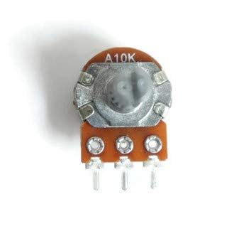 UNIVERSAL HUB 10K ohm 3pin potentiometer, single variable resistor Round Pack of 10 - Image 3