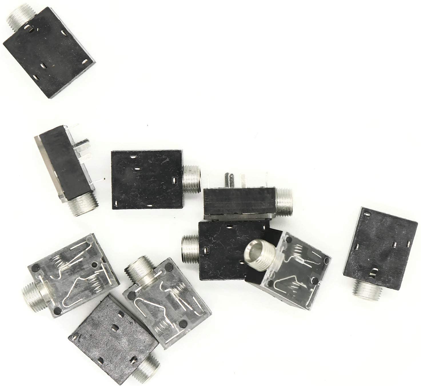 UNIVERSAL HUB 10PIECES 3.5mm Female Stereo Audio Socket Headphone Jack Connector 5 Pin PCB Mount - Image 3