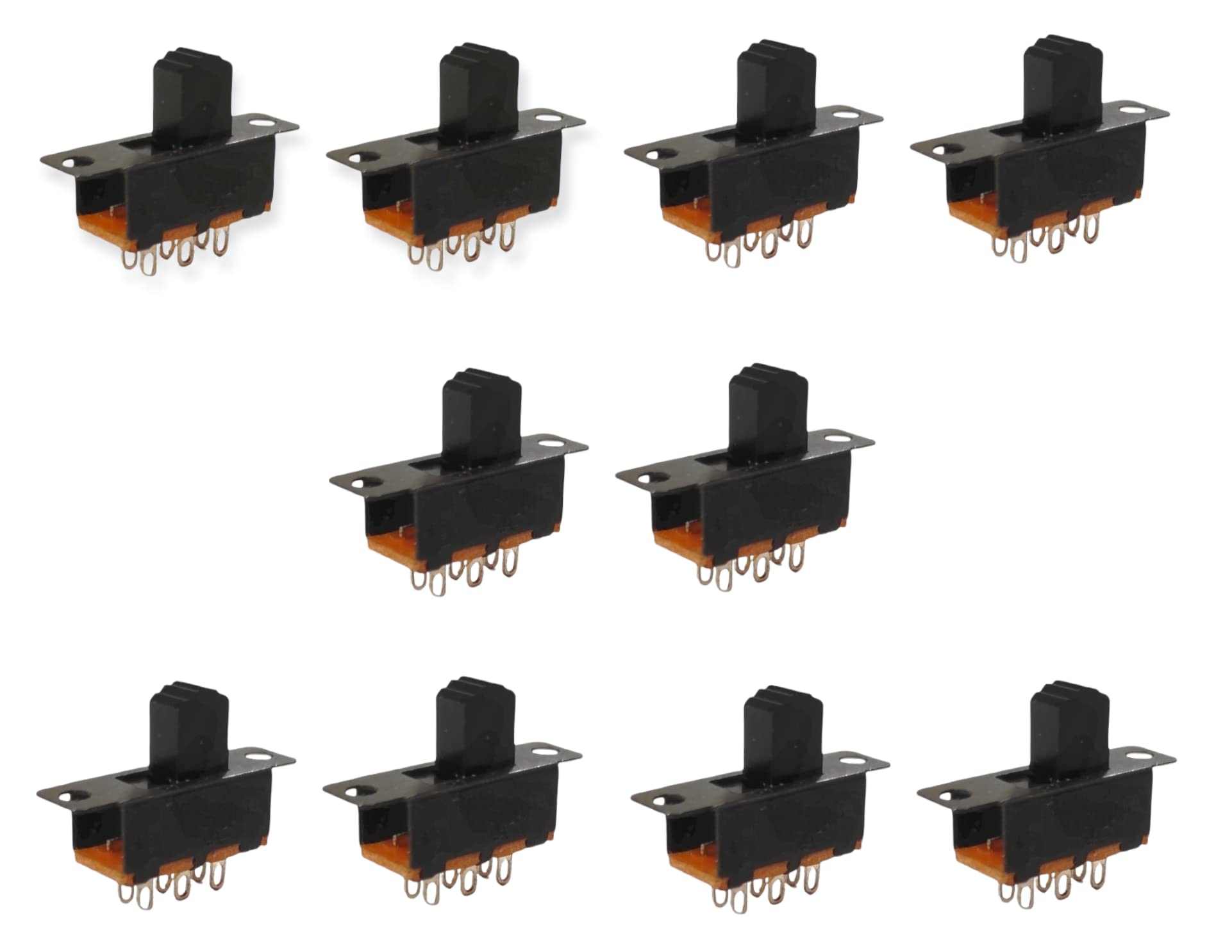 UNIVERSAL HUB 10PCS 6PIN SLIDE ON/OFF/ON Switch For Electronic DIY Project And Science Experment Kit