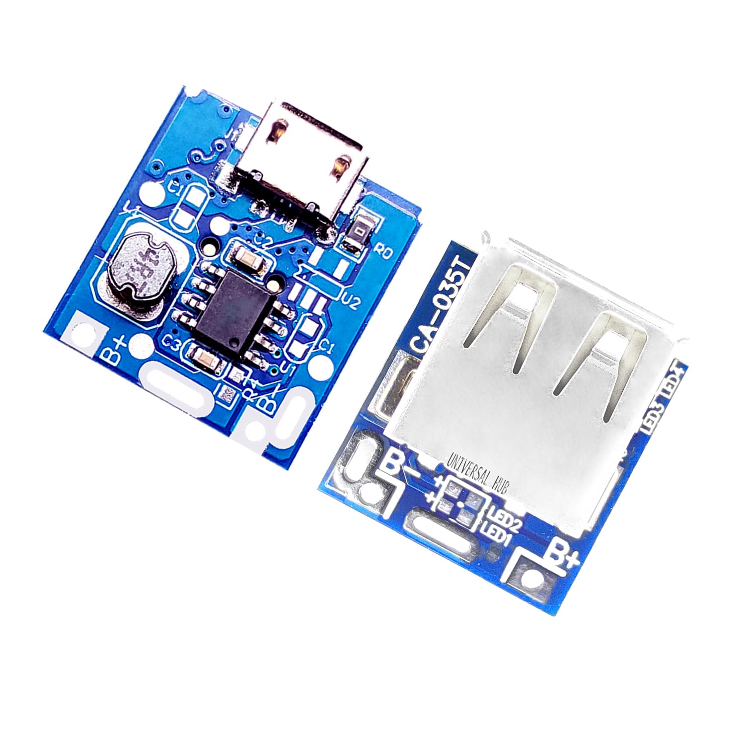 UNIVBERSAL HUB 10PCS 134N3P Micro USB Mini 5V Powerbank Module Lithium Battery Charging Board with Single Battery Indicator for Science Experiments, School Projects, and DIY Electronics - Image 3