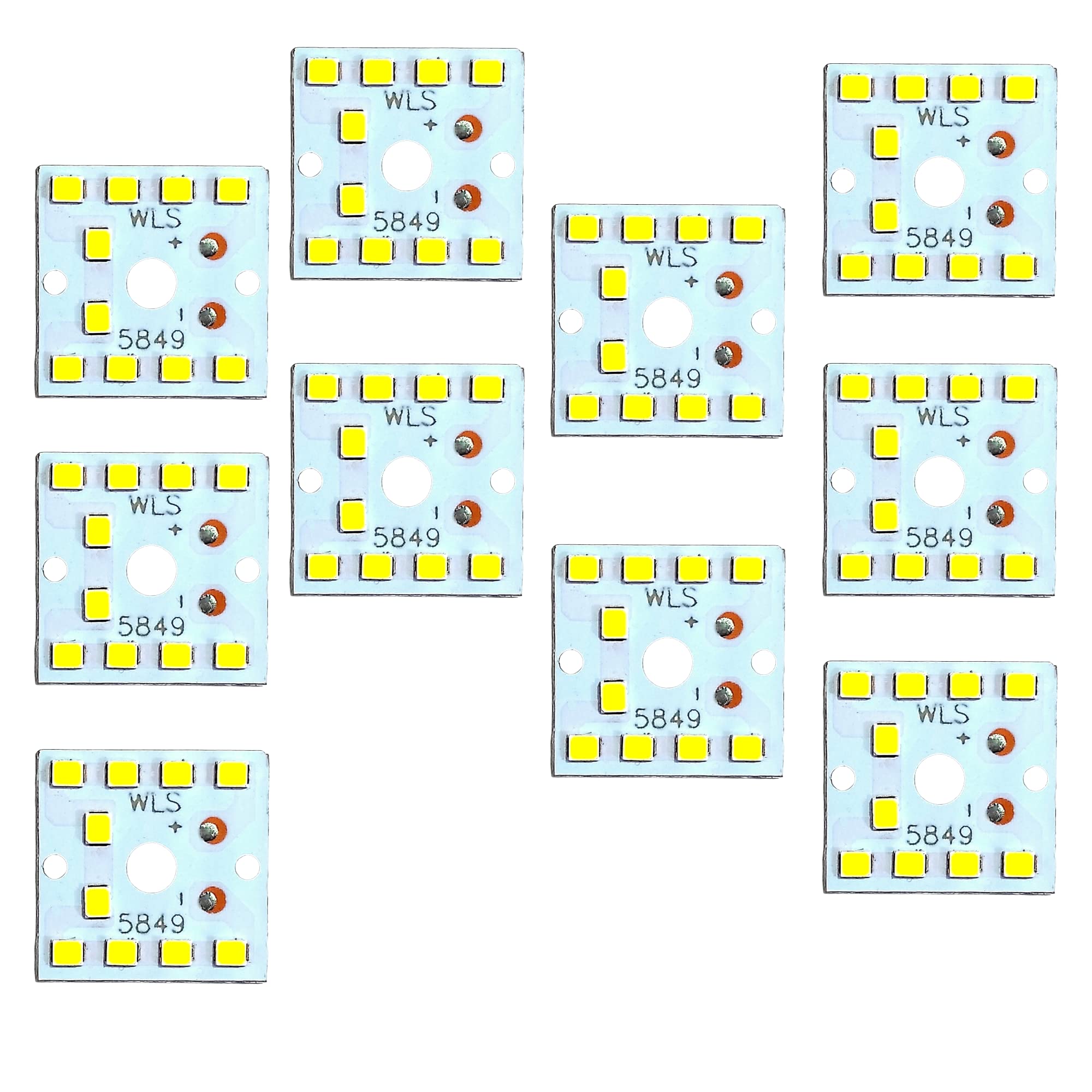 UNIVERSAL HUB 9W MCPCB 20PCS High Brightness Led Light for Bedroom,Kitchen,Bathroom etc...