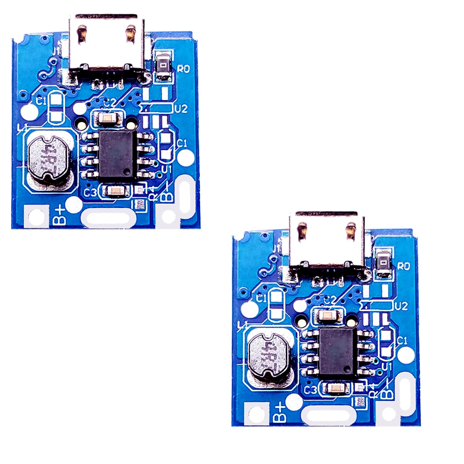 UNIVBERSAL HUB 10PCS 134N3P Micro USB Mini 5V Powerbank Module Lithium Battery Charging Board with Single Battery Indicator for Science Experiments, School Projects, and DIY Electronics - Image 2