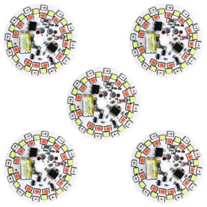 UNIVERSAL HUB 9W Multicolor Dob 5Pcs Direct On Board Led Light For Bedroom,Kitchen,Bathroom.