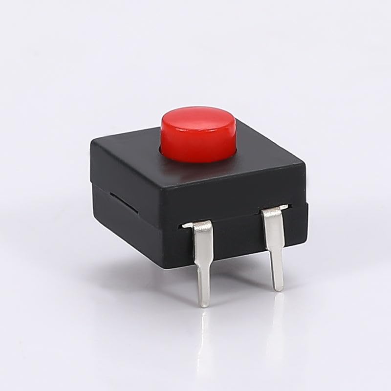 Universal Hub 3 Pin On/On/Off Self Lock Tactile Switch, 1A 30V (20, RED)