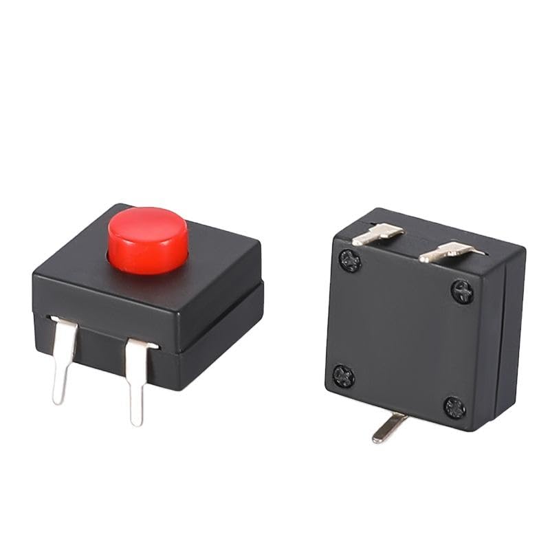 Universal Hub 3 Pin On/On/Off Self Lock Tactile Switch, 1A 30V (20, RED) - Image 3
