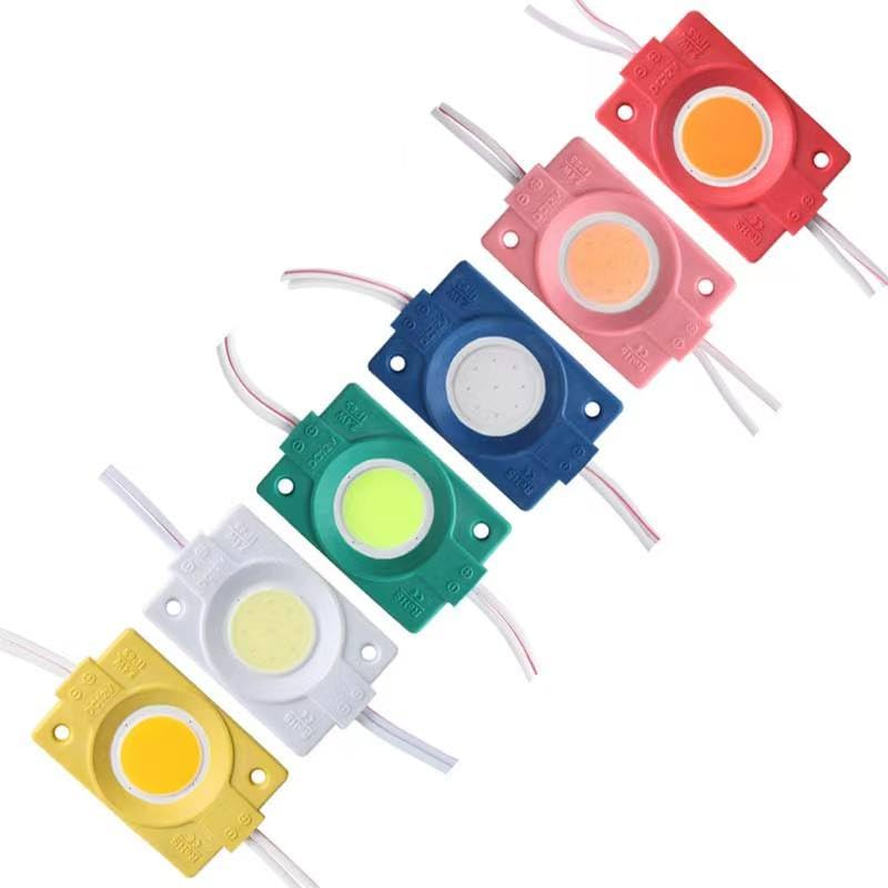UNIVERSAL HUB Ultimate 12V LED Hobbyist Kit, 2.4W Coin and 2W Capsule Modules, Multicolour, for School Science Projects, Robotics and DIY Electronics (1, Multicolor(RGBYWP), Coin LED)