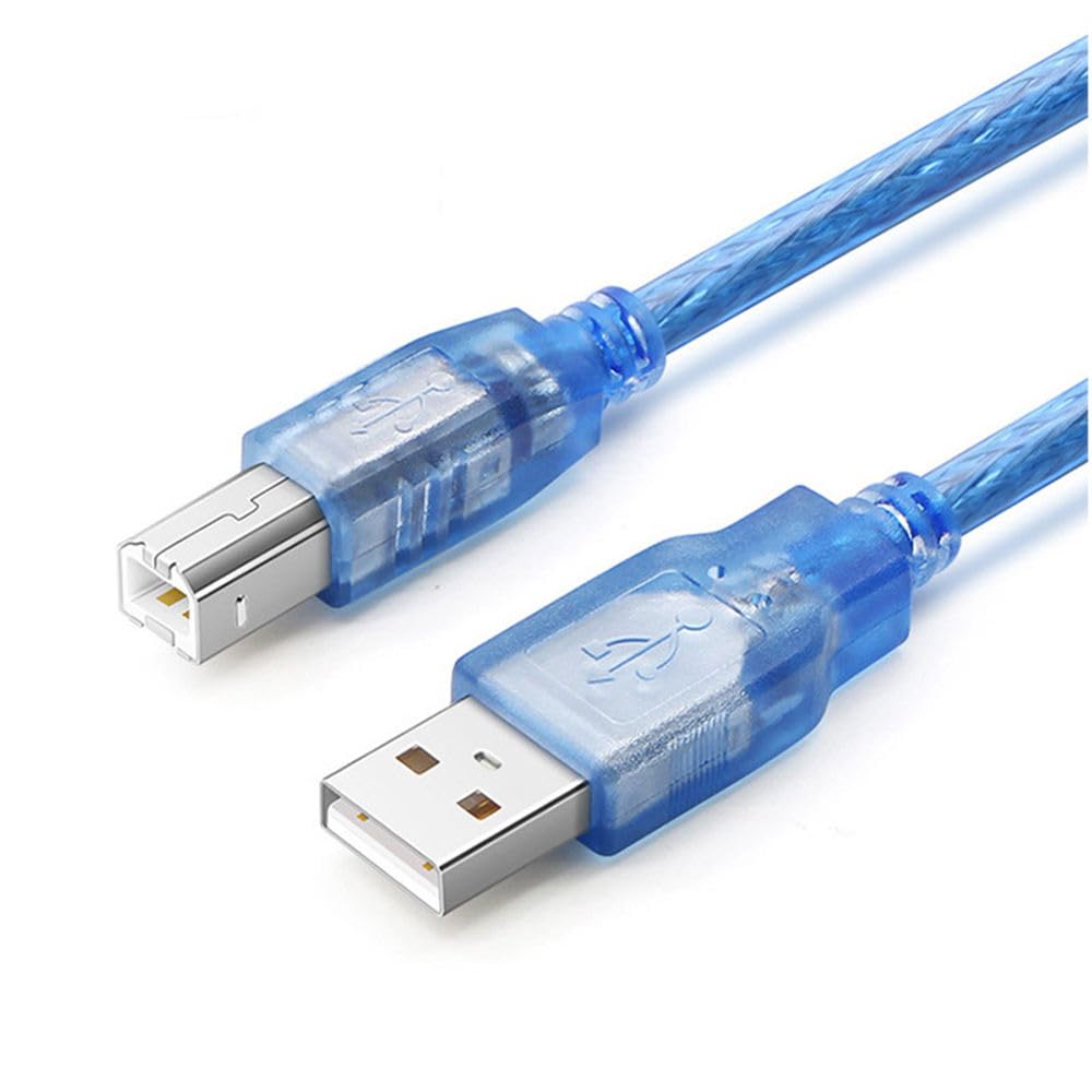 UNIVERSAL HUB USB Cable A- B for Uno and mega for Personal Computer, Printer, Server, Scanner 30cm (Blue) - Image 5