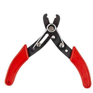 Universal Hub Steel (132mm) Wire Stripping Plier & Cutter (Red)