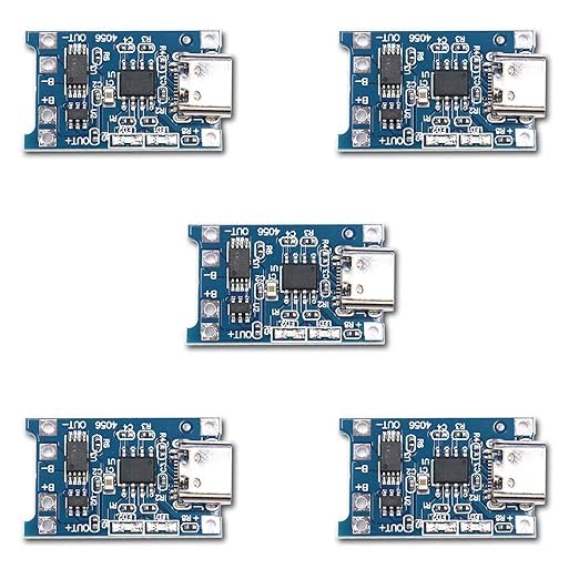 UNIVERSAL HUB TP4056 C Type Charging Module for 18650 Lithium Battery | 3.7V DIY Charger Board with Overcharge Protection (6)