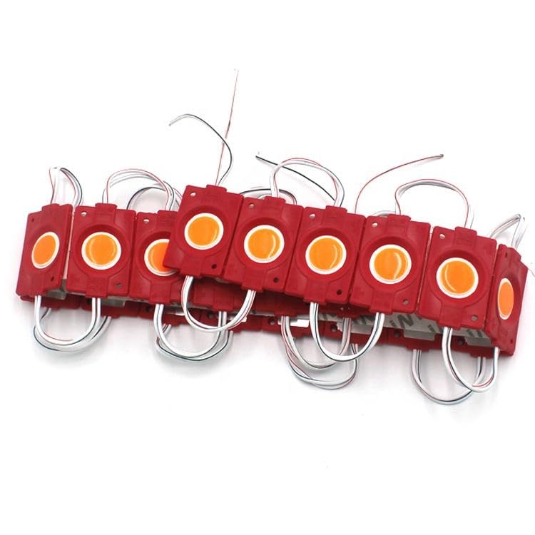 UNIVERSAL HUB Ultimate 12V LED Hobbyist Kit, 2.4W Coin and 2W Capsule Modules, Multicolour, for School Science Projects, Robotics and DIY Electronics (15, RED, Coin LED)