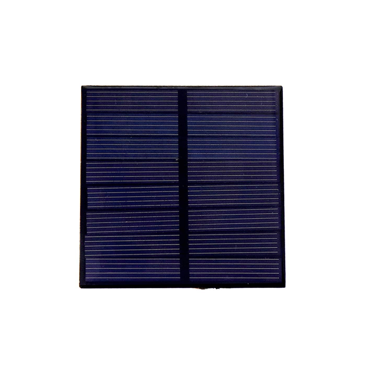 Universal Hub 55mm X 55mm 6v 50mah Square Shape Polycrystalline Mini Epoxy Solar Panel Pack of 5Pcs