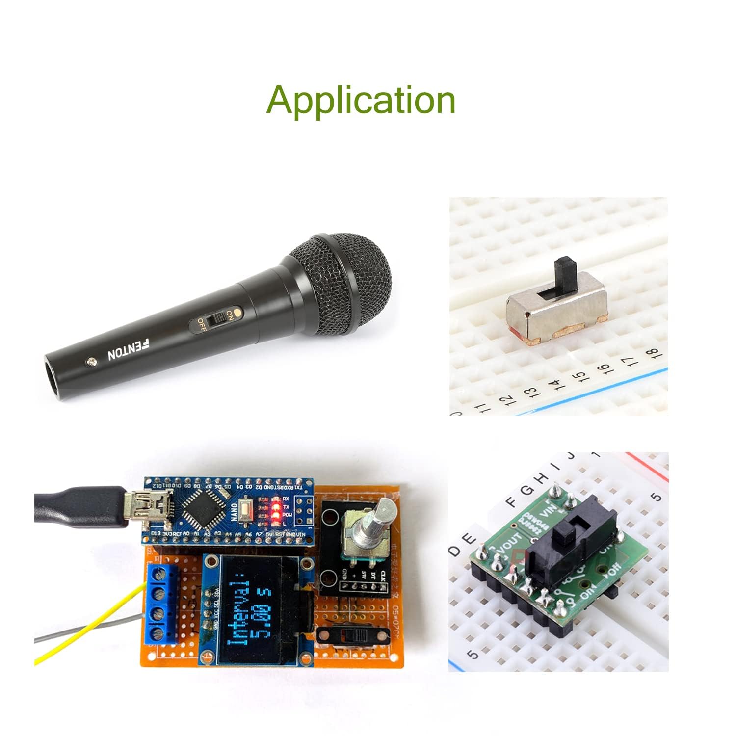 Universal Hub 3 Pin On/On/Off Self Lock Tactile Switch, 1A 30V (100, RED) - Image 3