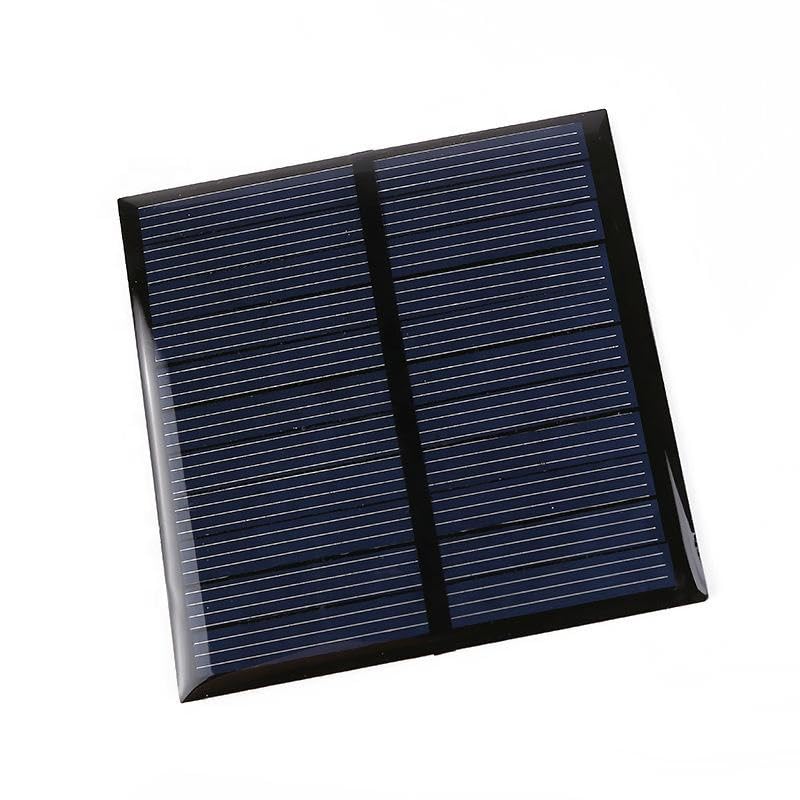 UNIVERSAL HUB Polycrystalline Mini Solar Panels for DIY Projects 70mm x 70mm 6V 100mAh 0.5w Square Shape
