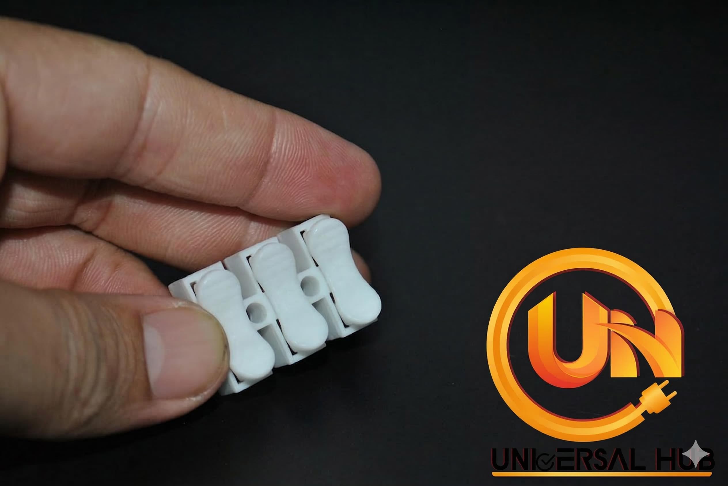 Universal Hub 50PCS 3 Way Electrical Quick Push Cable Connector ? High Pressure Resistant Splice Lock Wire Terminals Push Connector - Image 3