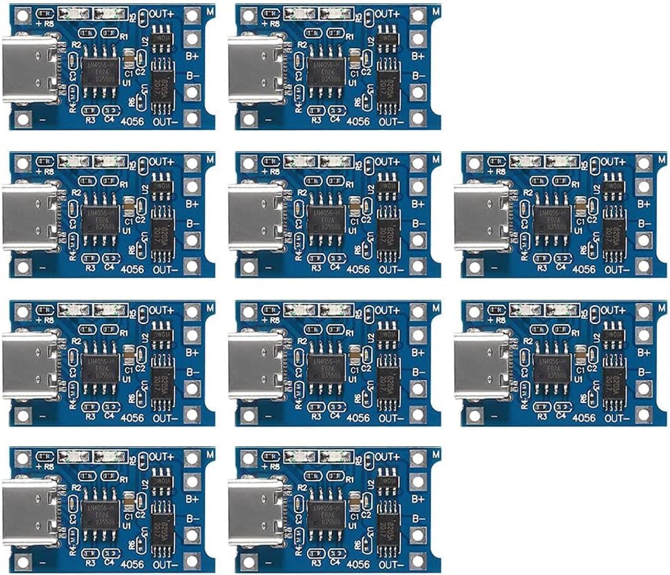 UNIVERSAL HUB TP4056 C Type Charging Module for 18650 Lithium Battery | 3.7V DIY Charger Board with Overcharge Protection (8)