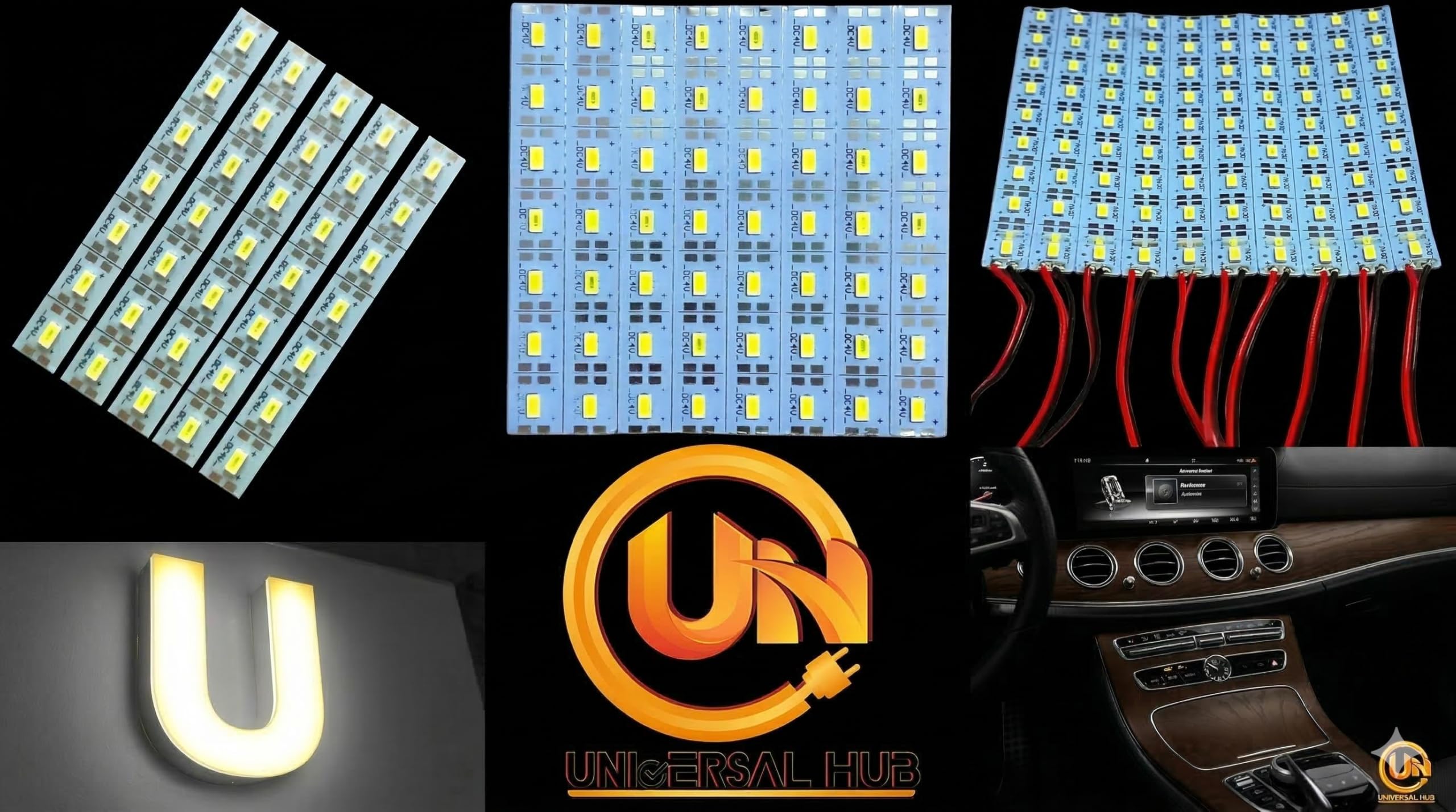 UNIVERSAL HUB DC 4V 100 LEDs Aluminium Strip Light, White Color, High Brightness, 5 Watts - Image 5