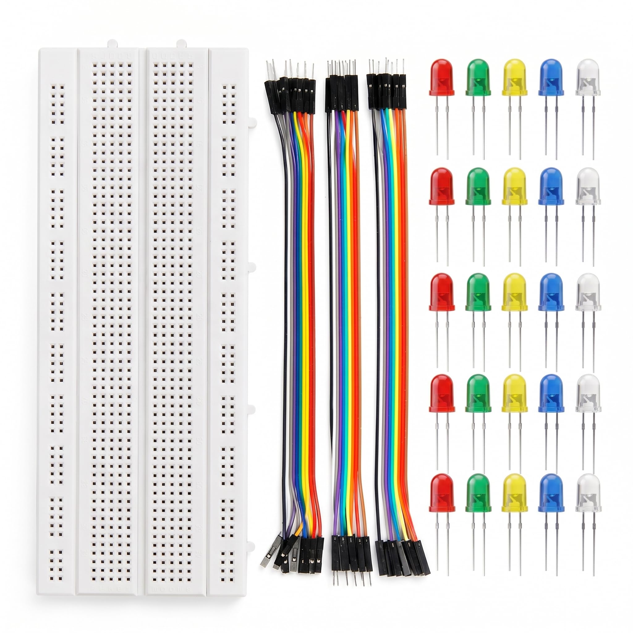 Universal Hub 9 Pin Male-Female Pair Relimate Wire Connector, Colour-Coded Copper Wires, 30 cm, DIY Electronics
