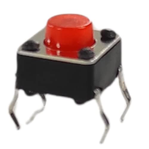 Tactile momentary push button Switch Micro Push to On Button, pack of 50 - Image 3