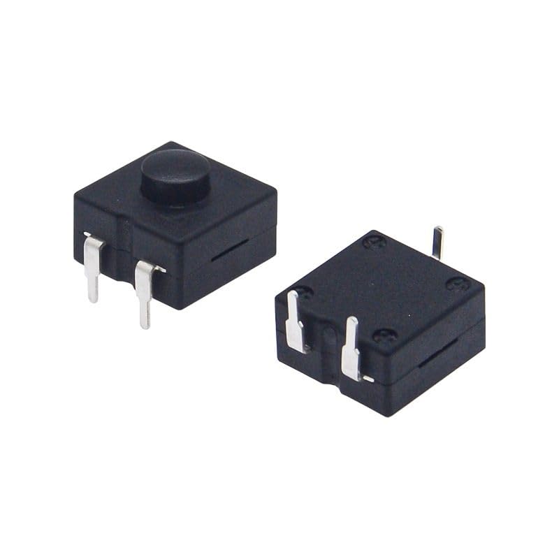 Universal Hub 5PCS RED 3 Pin On/On/Off Self Lock Tactile Switch, 1A 30V - Image 6