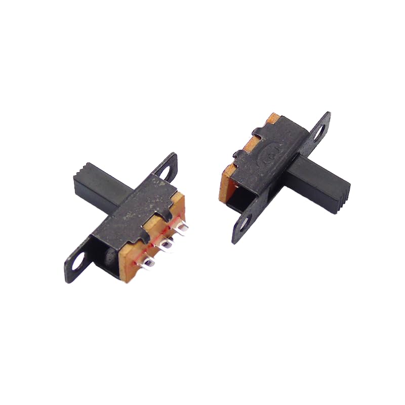 Universal Hub 5PCS RED 3 Pin On/On/Off Self Lock Tactile Switch, 1A 30V - Image 8