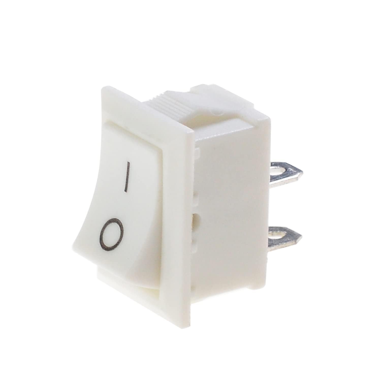 UNIVERSAL HUB 10PCS 2Pin WHITE SPST On/Off Switch for Electronic Circuits, PCB Projects and Experiments - Image 5