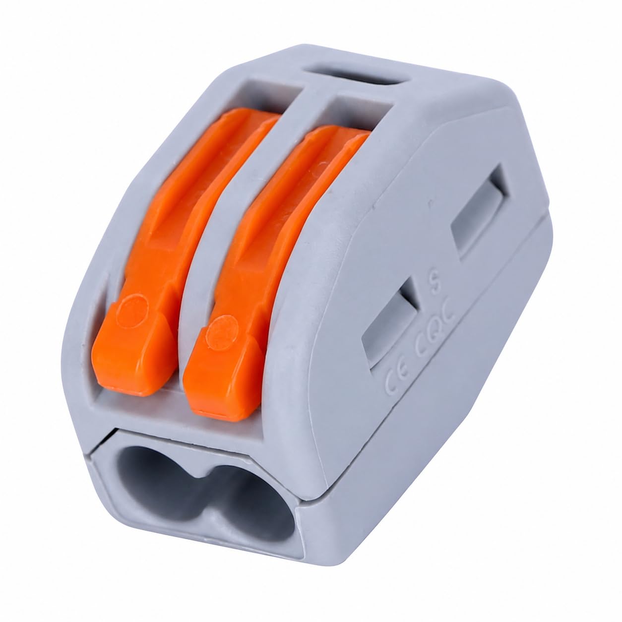 5Pcs 2 Port Electrical Wire Connector Blocks ? Reusable Lever Splicing Connectors - Image 2