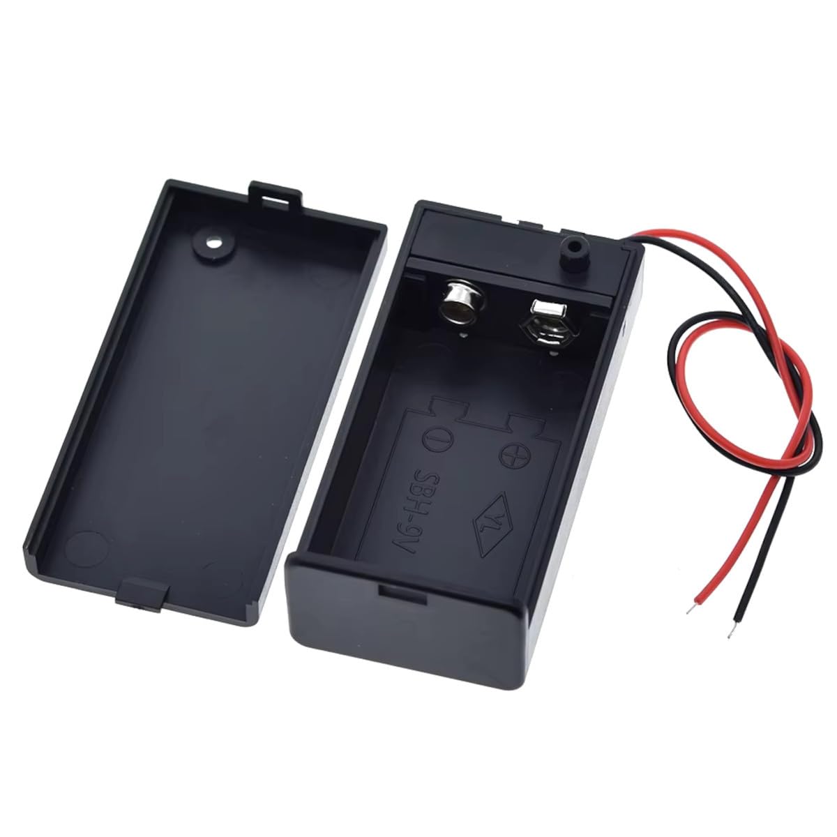 Universal Hub 9V Battery Holder Clip Connector with Wire Leads for DIY Science Projects, Ardino & Robotics - Image 9