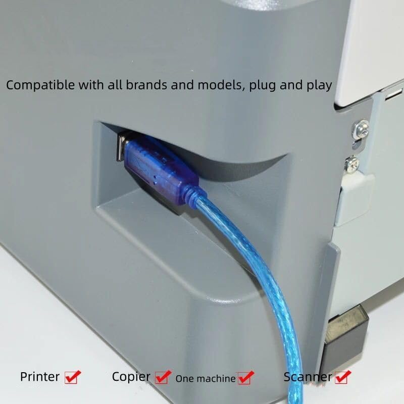 UNIVERSAL HUB USB A to B Cable for Arduino Uno and Mega, Blue, 30 cm, Compatible with Printer, Scanner, Server - Image 5