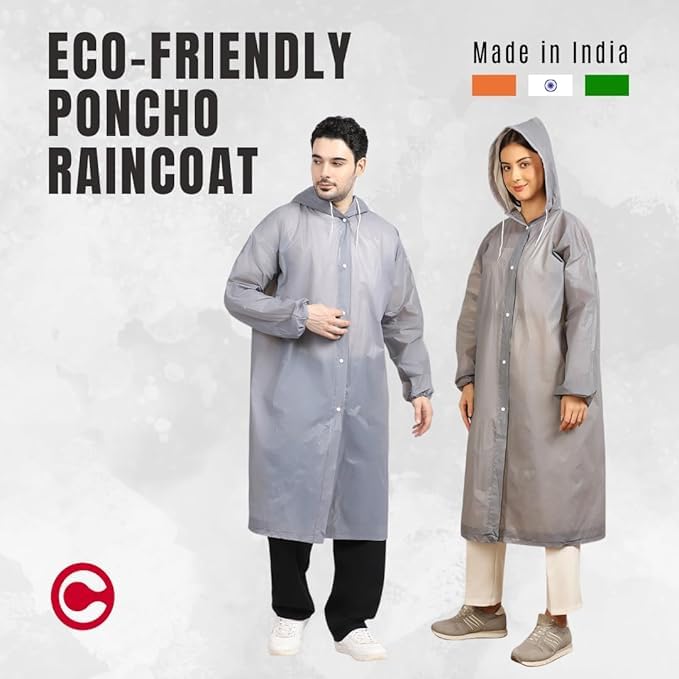 UNIVERSAL HUB EVA Poncho Raincoat for Men & Women - Image 7