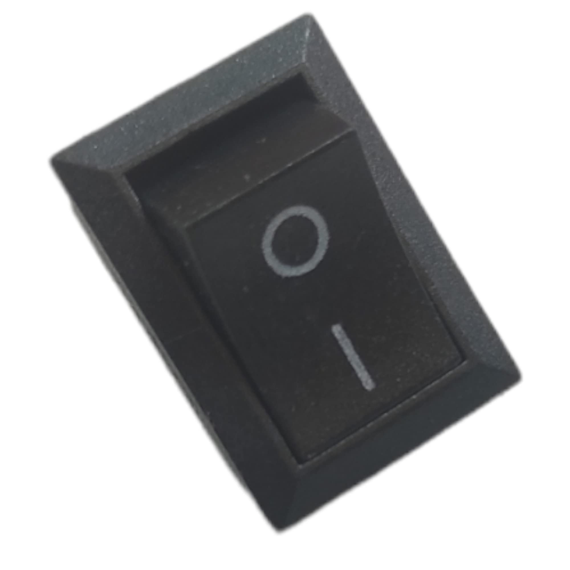 UNIVERSAL HUB? 2 PIN ROCKER SWITCH ON/OFF 240V 6AMP BLACK COLOR 10Pcs - Image 3