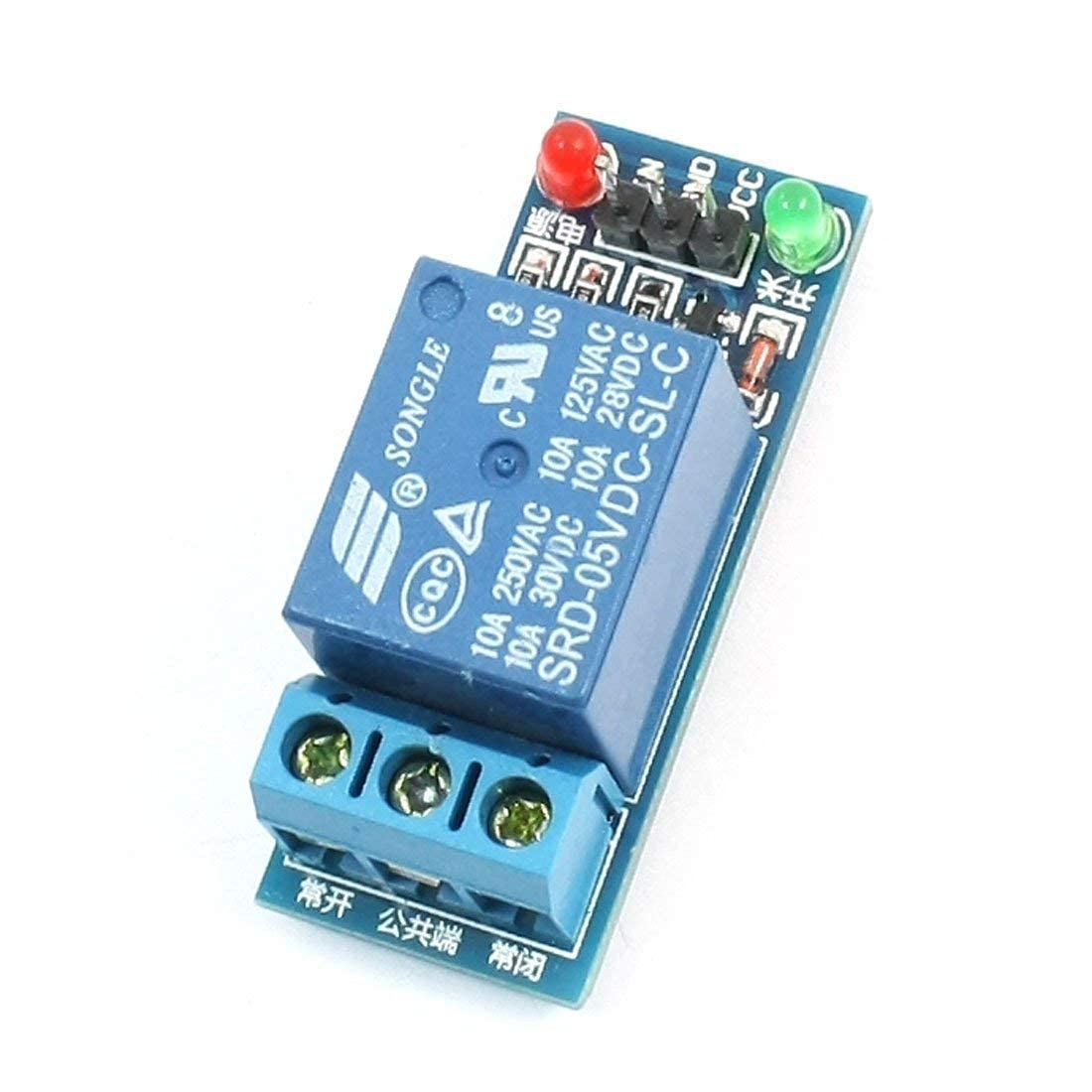 Universl Hub1PCS 5V 1 Channel Relay Module, compatible with 5V Microcontroller, Electronic Component - Image 2