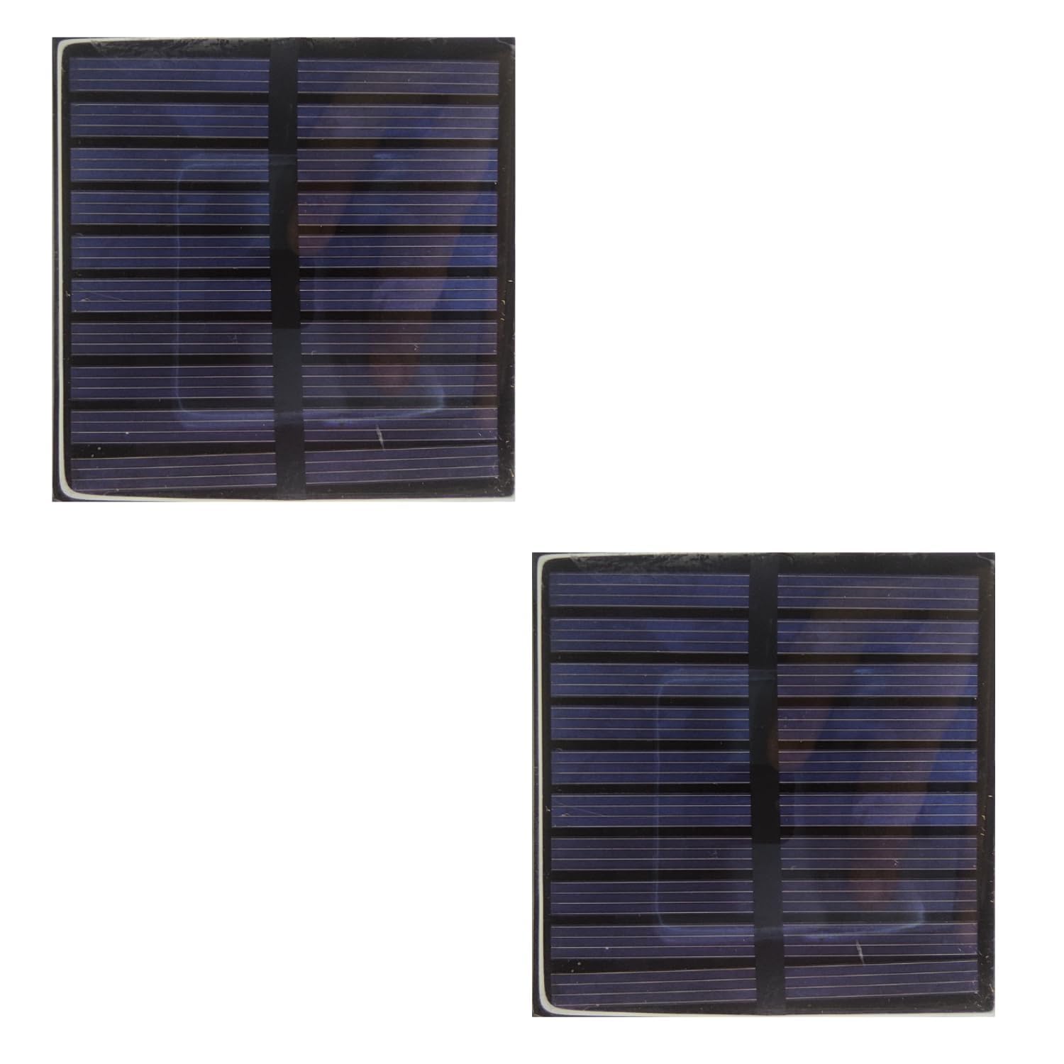 UNIVERSAL HUB 2PCS Mini Solar Panel, 6V 100mA, 70x70 mm, for School and STEM Projects