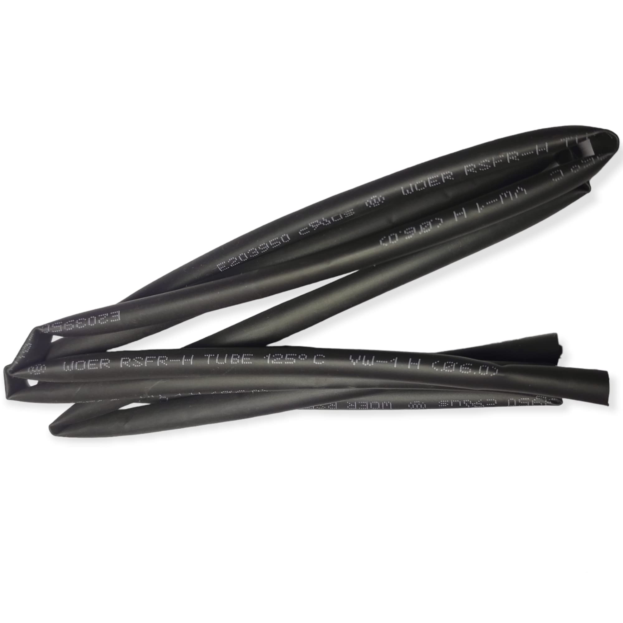 UNIVERSAL HUB High Durablity Polyolefin HeatShrink Tube Black Heat Shrink sleeve (5MM, 5 METER)