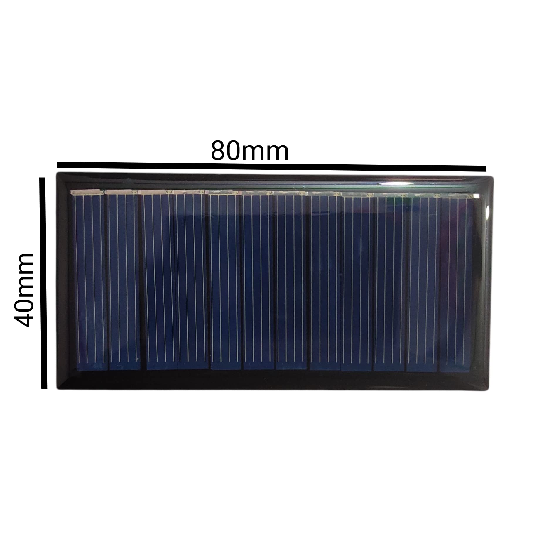 UNIVERSAL HUB 80X40MM 20PCS 6V 60 MAH Mini Solar Panel for DIY Projects And Science Experiments - Image 2