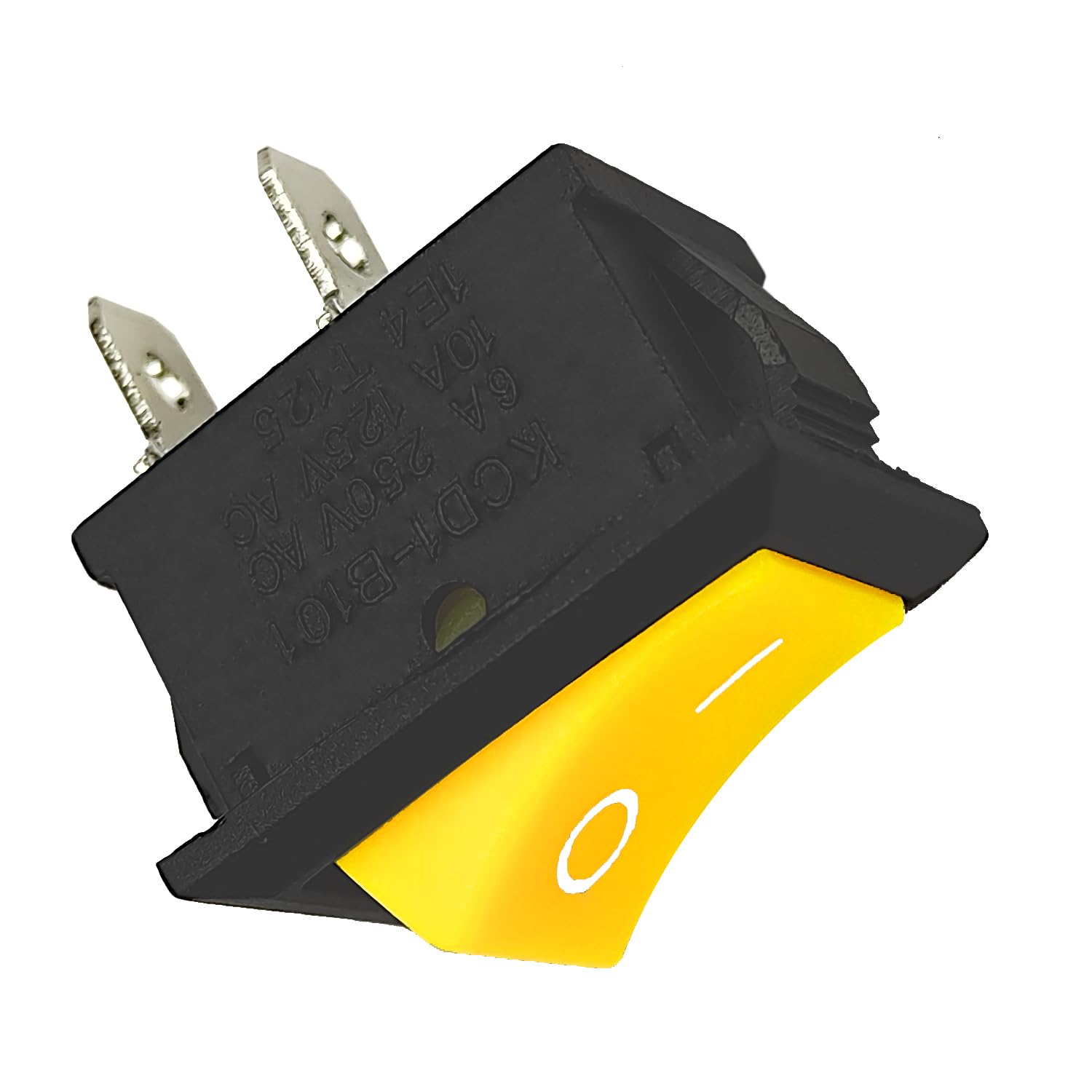 UNIVERSAL HUB 2Pin YELLOW SPST On/Off Switch for Electronic Circuits, PCB Projects and Experiments - Image 4