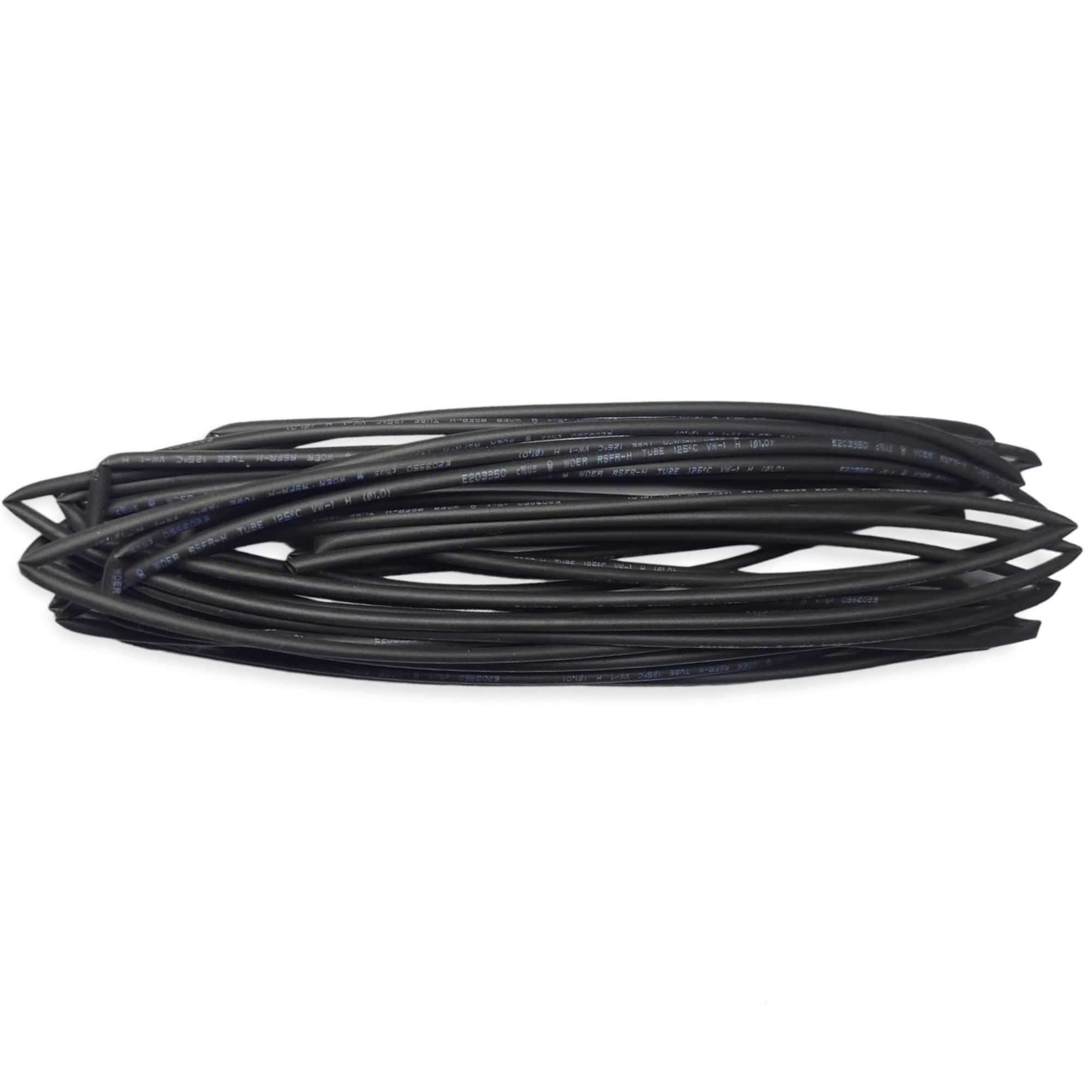 UNIVERSAL HUB High Durablity Polyolefin HeatShrink Tube Black Heat Shrink sleeve (2.5MM, 5 METER)