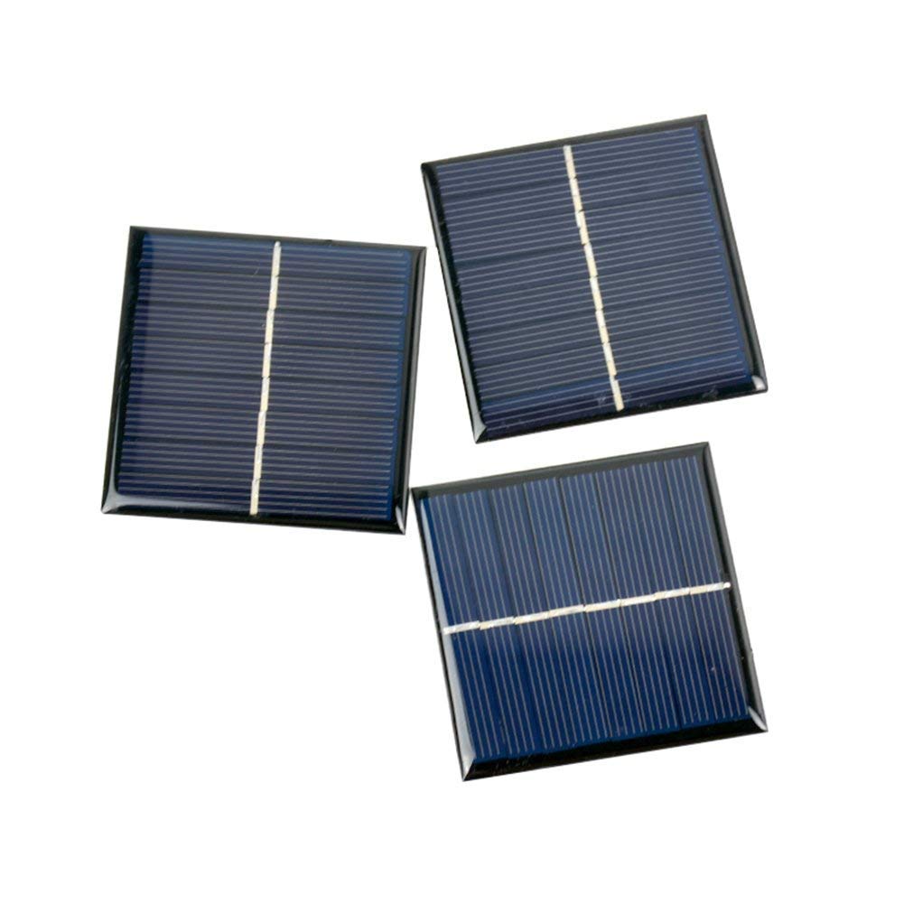 UNIVERSAL HUB 10PCS Mini Solar Panel, 6V 100mA, 70x70 mm, for School and STEM Projects - Image 4