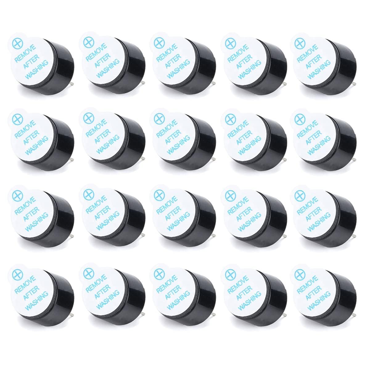 UNIVERSAL HUB 5V Passive Buzzer Acoustic Component Mini Alarm Speaker for Electronic Project 20Pcs