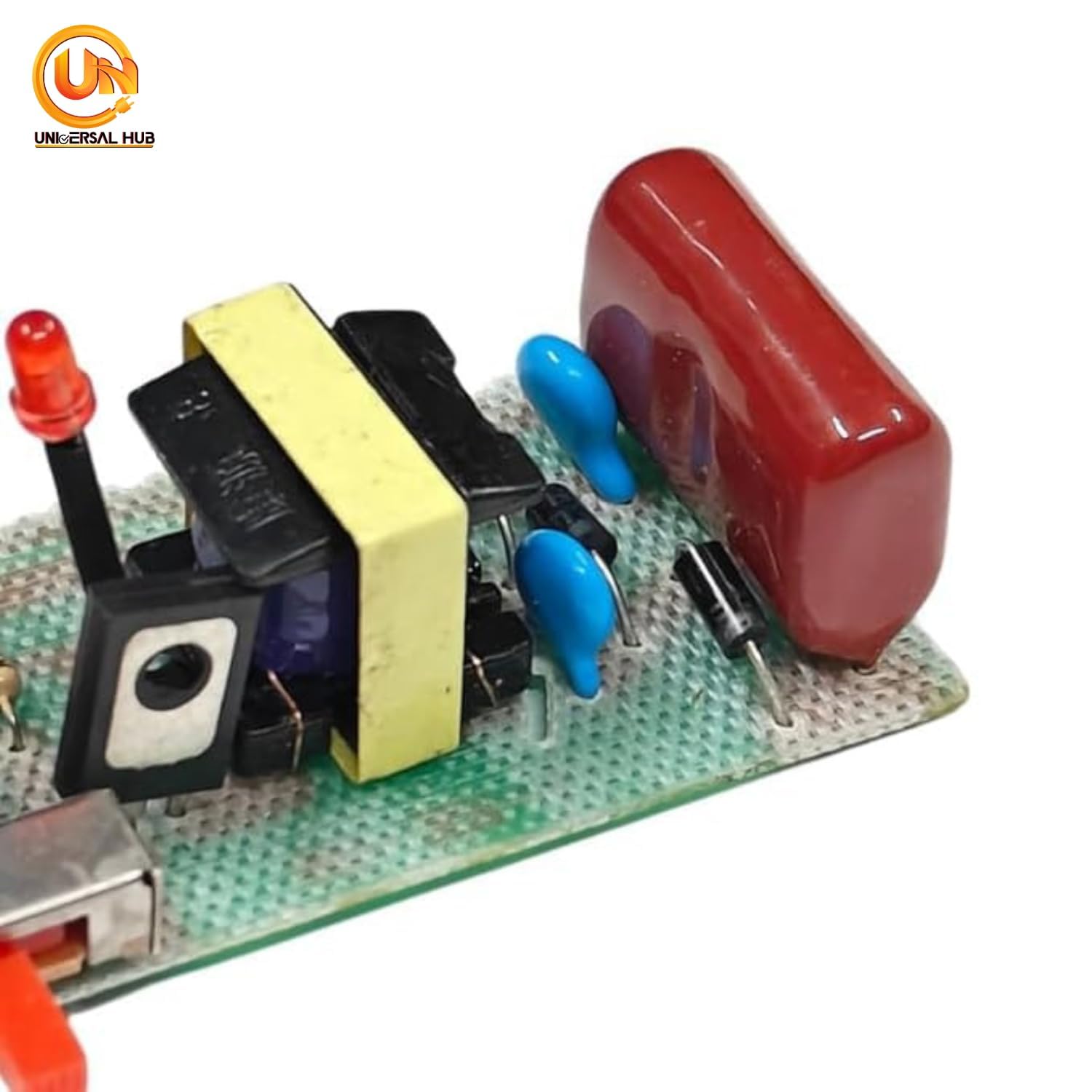 Universal Hub 2Pcs Mosquito Swatter Racket Repair Circuit Board - High Voltage DC Generator PCB Module for DIY Electronics Projects & Bug Zapper Replacement - Image 4